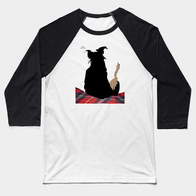 Black and tan terrier : Baseball T-Shirt by Annie Pom Freitag